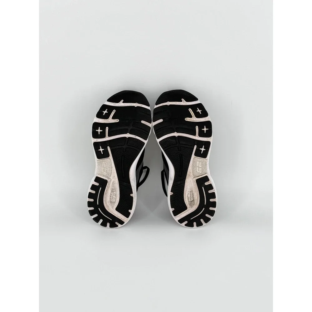 Brooks Adrenaline GTS 23 Womens Running Shoes Black White Silver 1203911B054